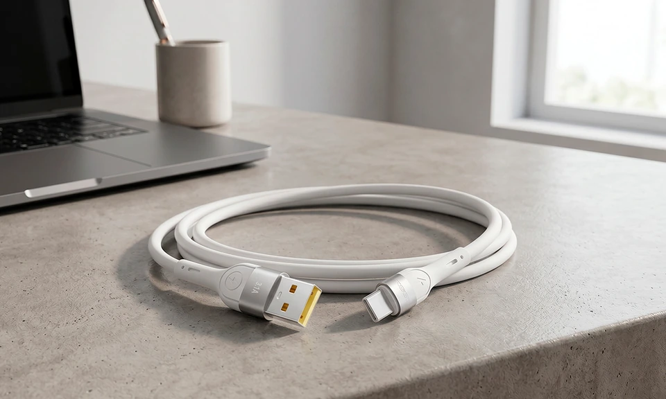 USB Ridea RC-XS51 X-Silicone Type-C 3A 1.2m