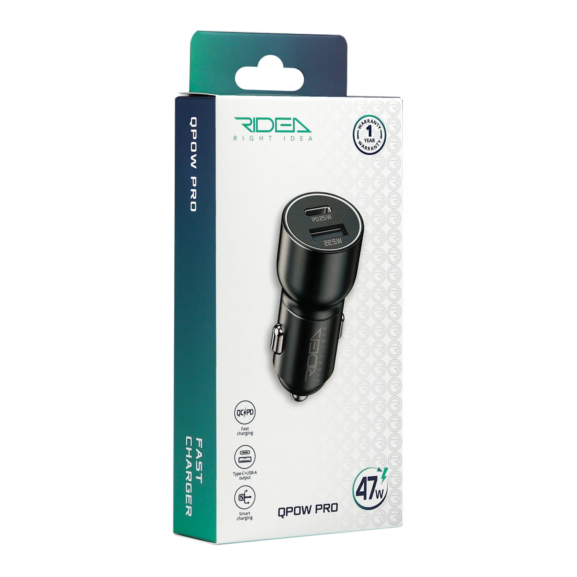 Ridea RCC-47110 QPow Car Charger