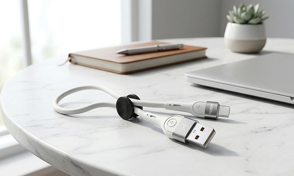 USB Ridea RC-XS51 X-Silicone MicroUSB 3A 0.25m