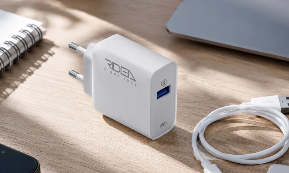 Ridea RW-18120 Rapid Wall Charger, 1 USB, QC, 18W